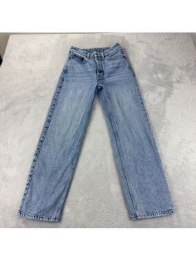 Ksubi Women's Brooklyn Beden Jeans Size 26x28 Flared Button Fly